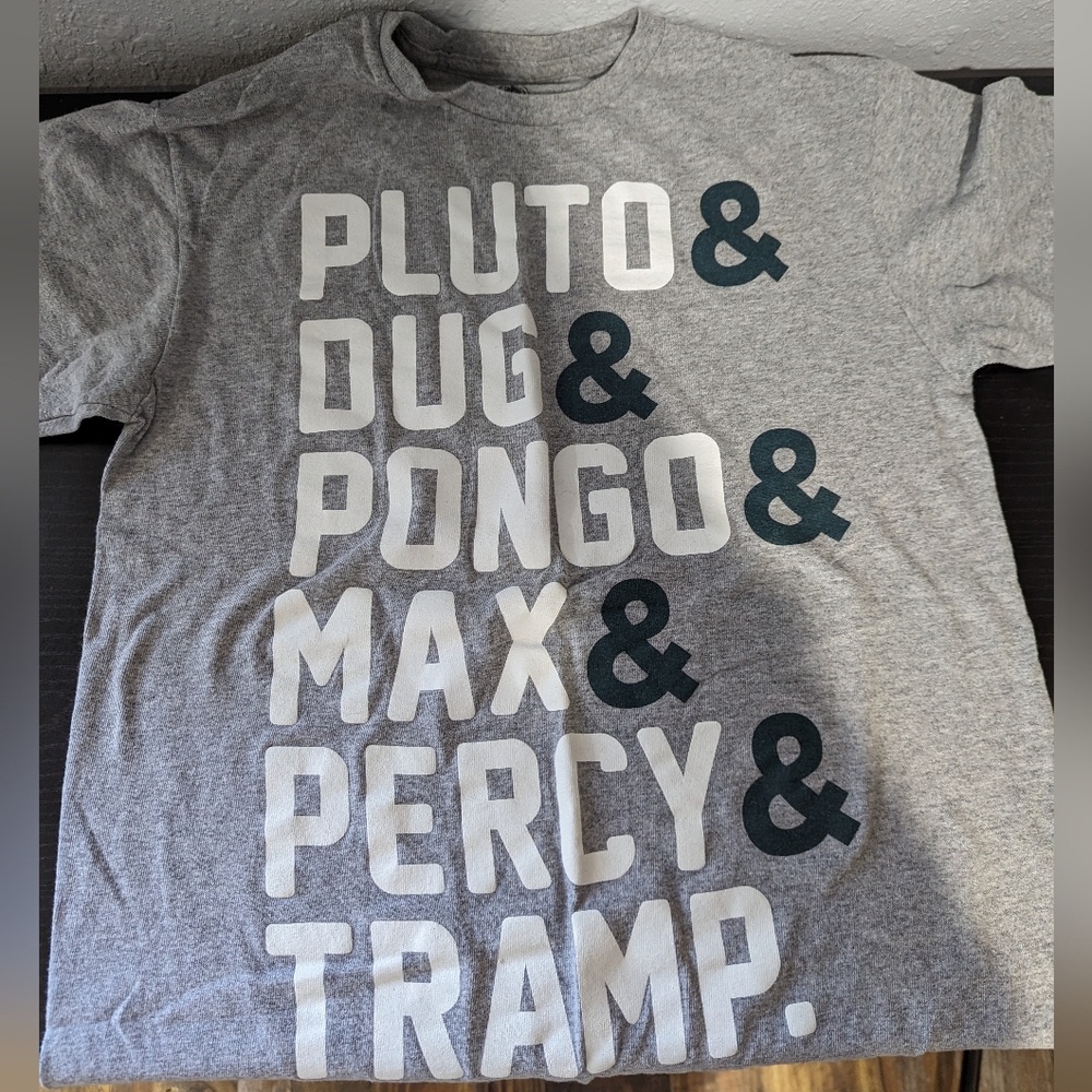 Disney Dogs Name Tee Size S